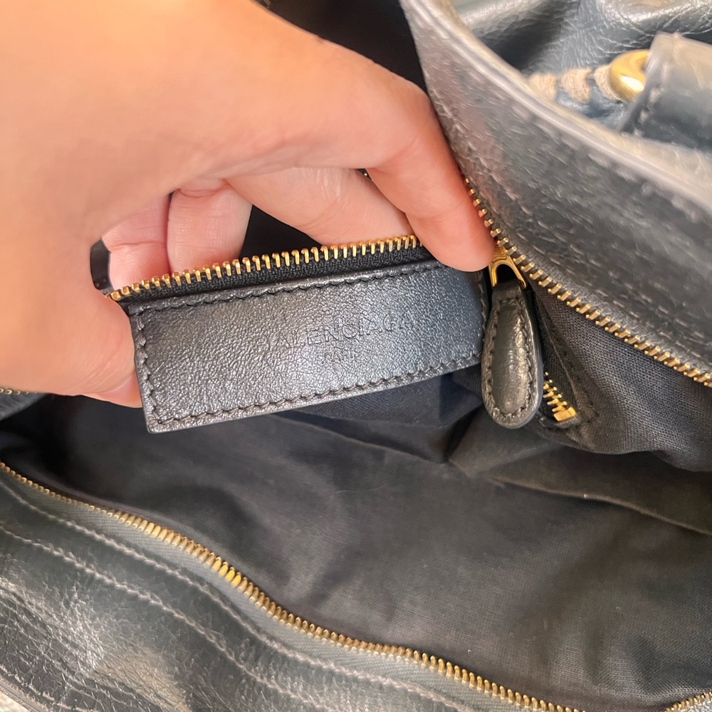 Balenciaga Classic 12 Gold Hardware Gray Velo City Bag - Picture 8 of 12